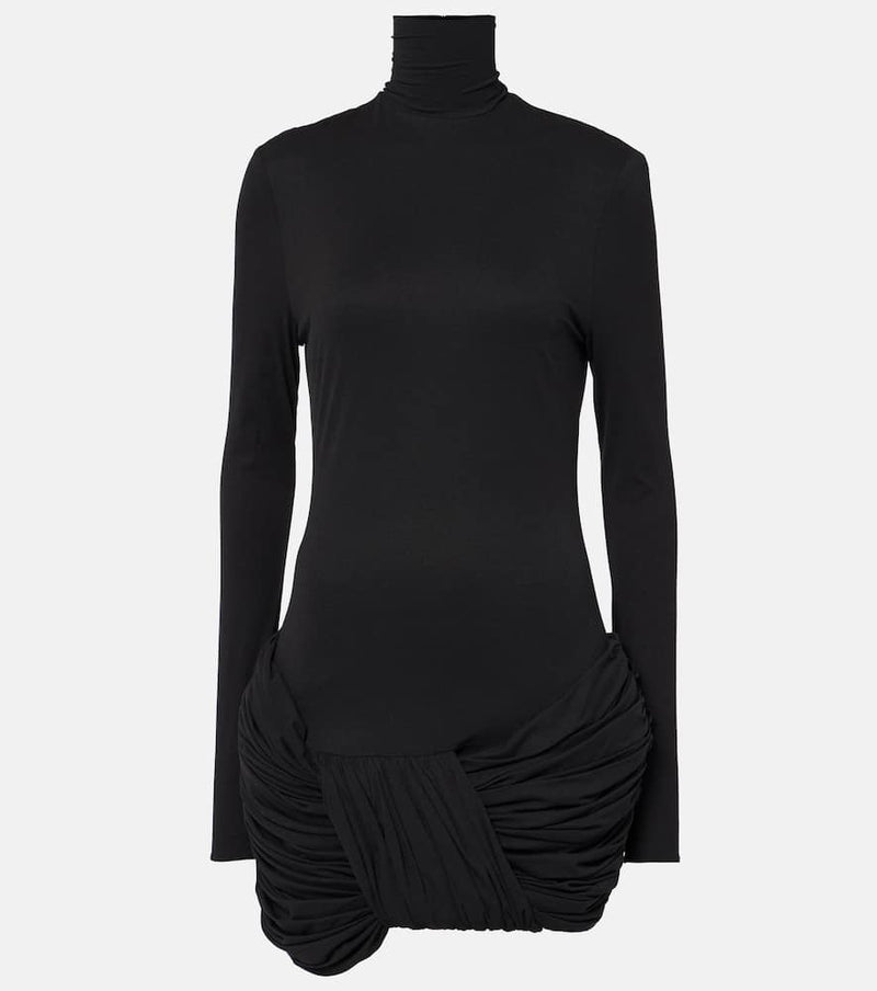 Magda Butrym Ruched silk-blend minidress