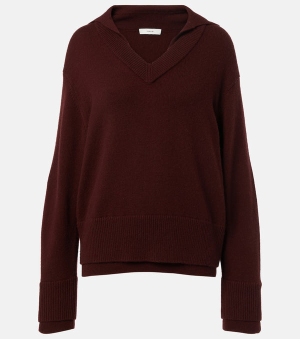 Vince Layered wool and cashmere sweater