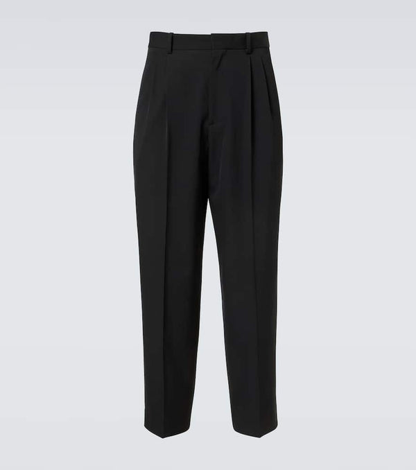 The Row Silas wool gabardine straight pants