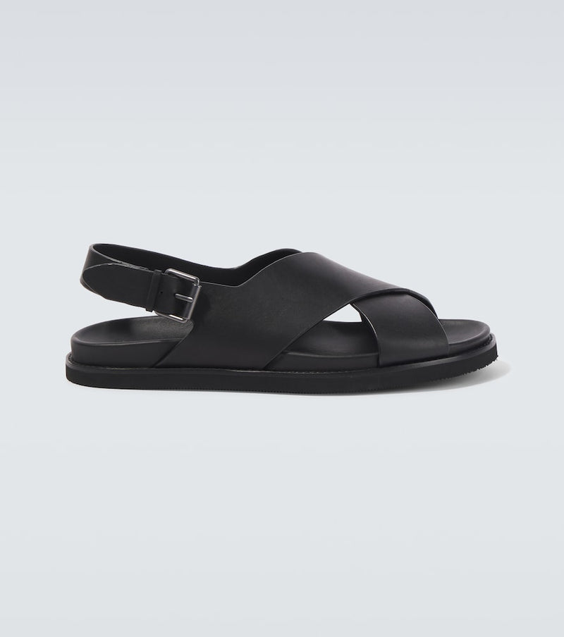 Polo Ralph Lauren Zane leather slingback sandals