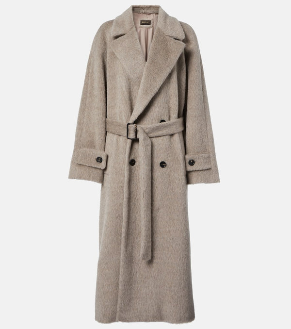 Loro Piana Foster alpaca and wool trench coat