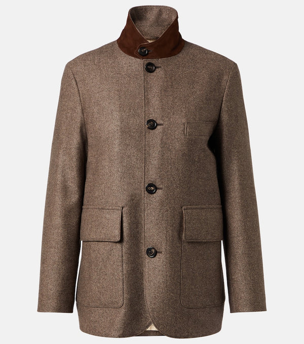 Loro Piana Wool and cashmere jacket