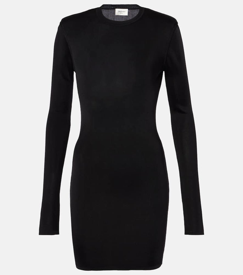 Saint Laurent Knitted minidress