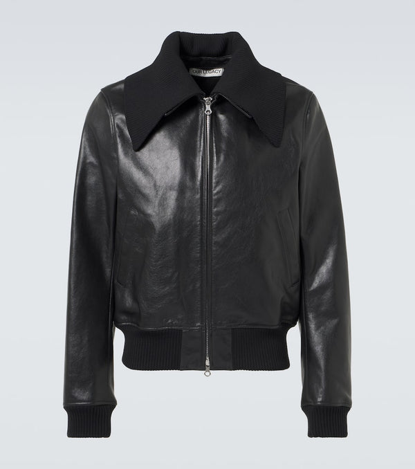Our Legacy Pharos leather blouson