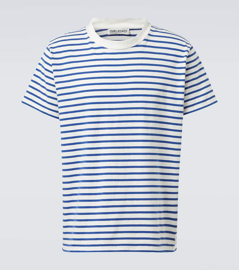 Our Legacy Bliss striped cotton T-shirt