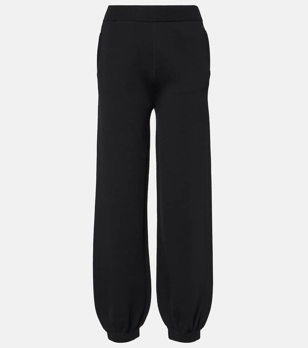 Max Mara Tirreno crêpe barrel-leg pants