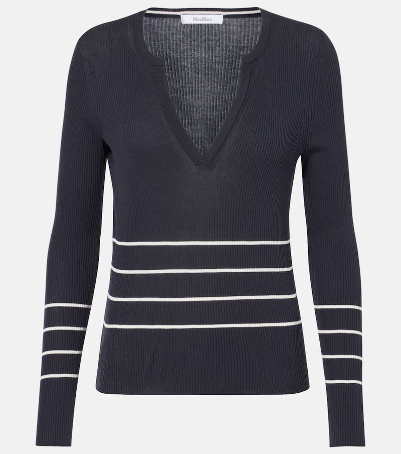 Max Mara Sibari cotton and silk sweater