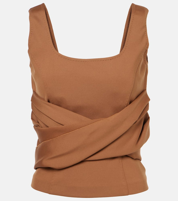 Max Mara Nespola off-shoulder top