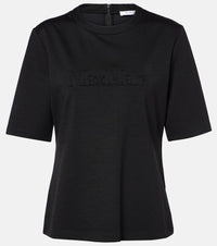 Max Mara Peter embroidered wool T-shirt