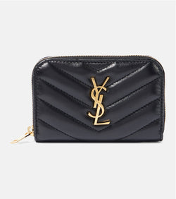 Saint Laurent Cassandre matelassé leather coin purse