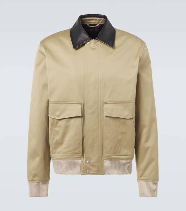 Wales Bonner Shade cotton sateen blouson