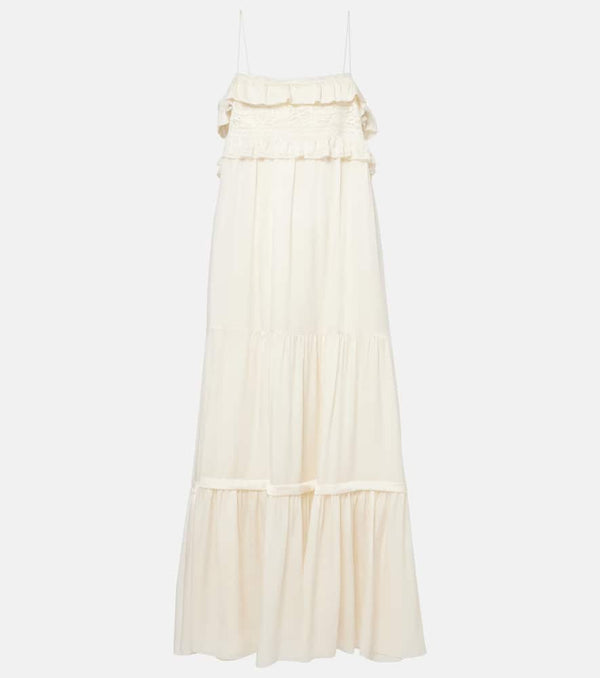 Chloé Silk midi dress