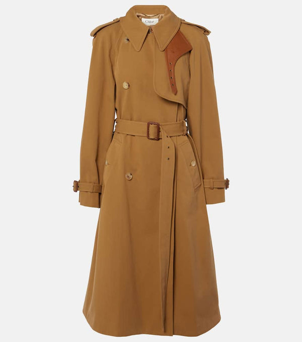 Chloé Cotton gabardine trench coat