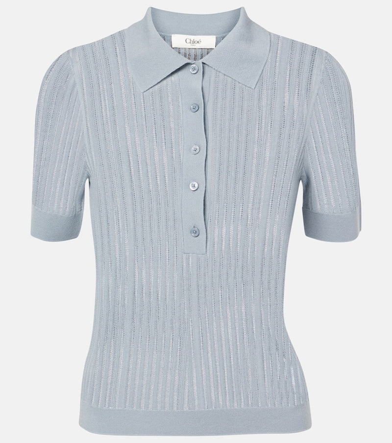 Chloé Wool polo sweater