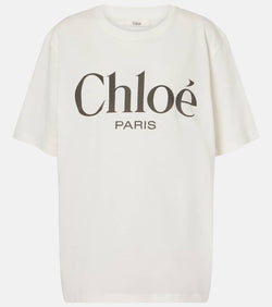 Chloé Logo cotton jersey T-shirt