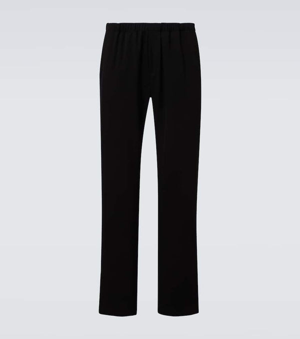 Wales Bonner Tempo wool grain de poudre straight pants