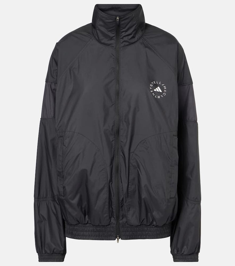 Adidas By Stella Mccartney Logo Track Jacket Grey