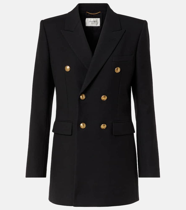 Saint Laurent Wool gabardine blazer