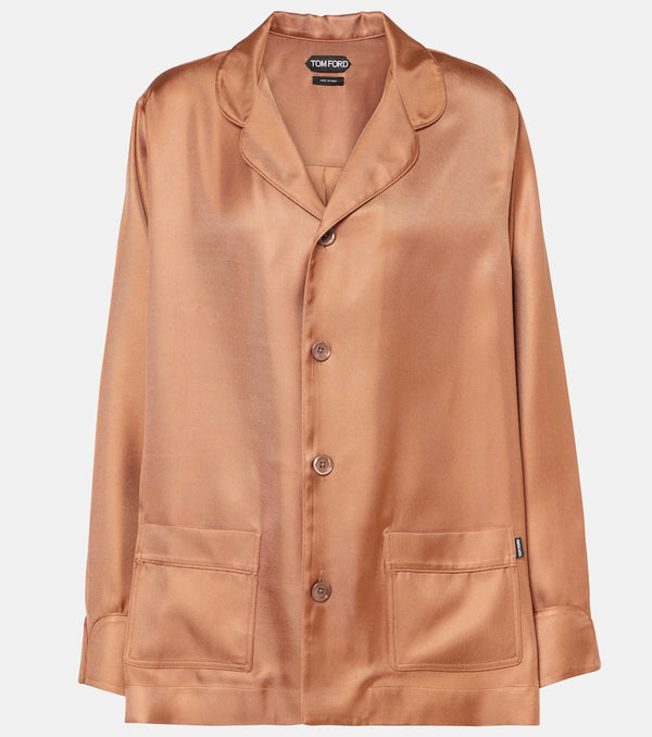 Tom Ford Silk twill shirt