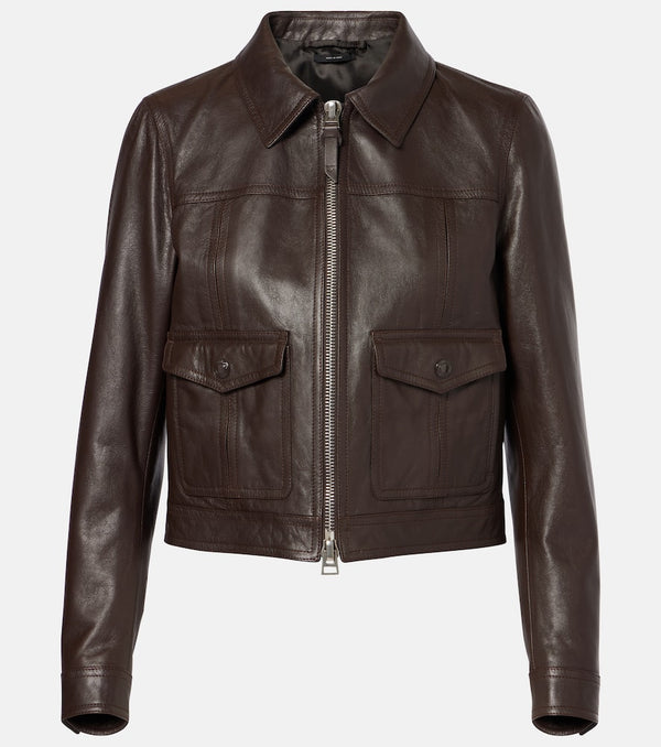 Tom Ford Leather biker jacket