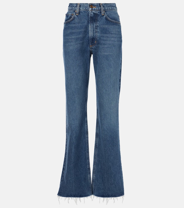 Agolde Leena mid-rise straight jeans