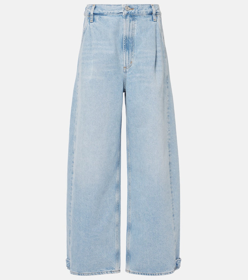 Agolde Darsha mid-rise barrel-leg jeans