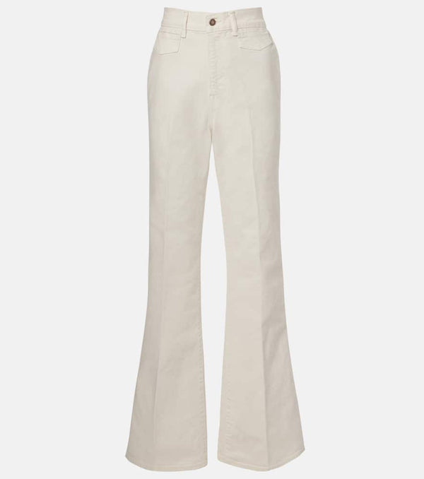 Tom Ford Mid-rise wide-leg jeans