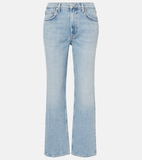 Agolde Valen mid-rise straight jeans
