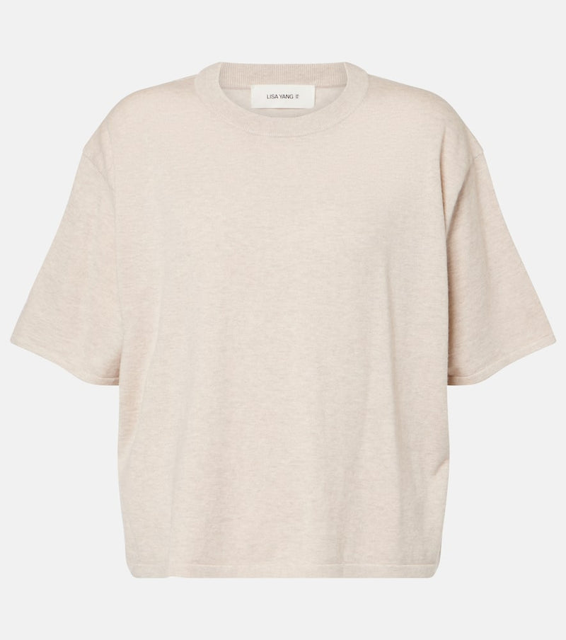 Lisa Yang Rubie cotton and cashmere T-shirt