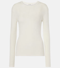 Lisa Yang Vivian cotton and cashmere T-shirt