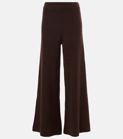 Lisa Yang Khloe cashmere-blend wide-leg pants