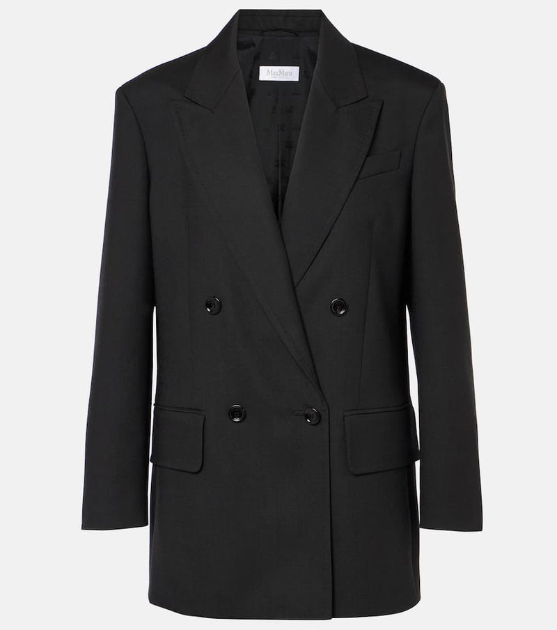 Max Mara Palanca wool, mohair, and silk blazer