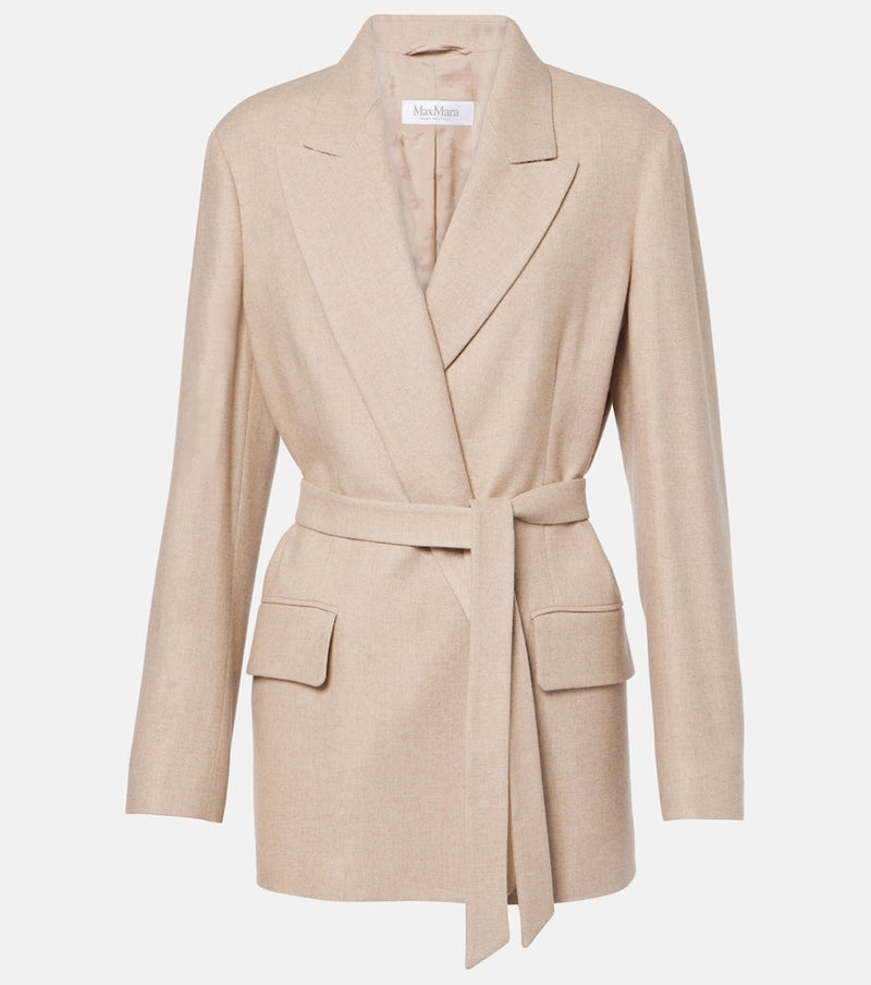 Max Mara Randers wool, silk, and cashmere blazer