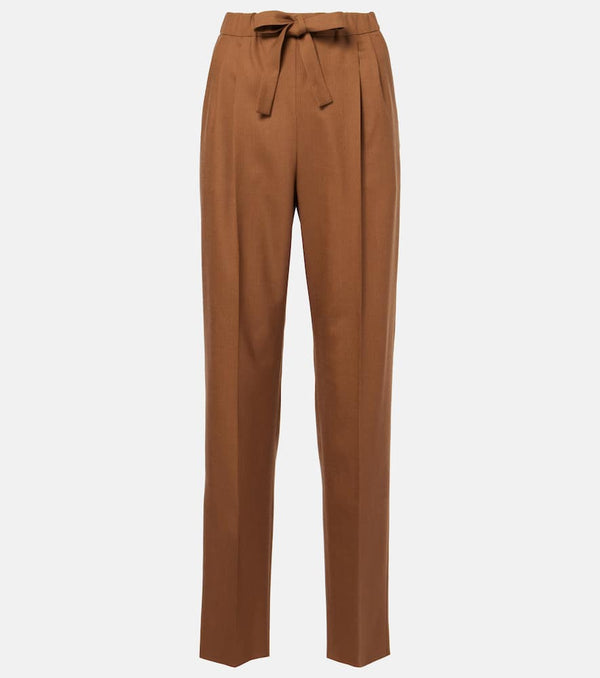 Max Mara Edera wool, mohair and silk pants