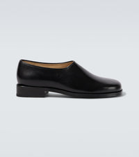 Lemaire Anatomic leather slip-on loafers