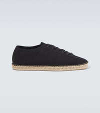 Lemaire Linoleum canvas espadrilles