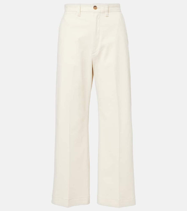 Polo Ralph Lauren Cotton-blend cropped chinos