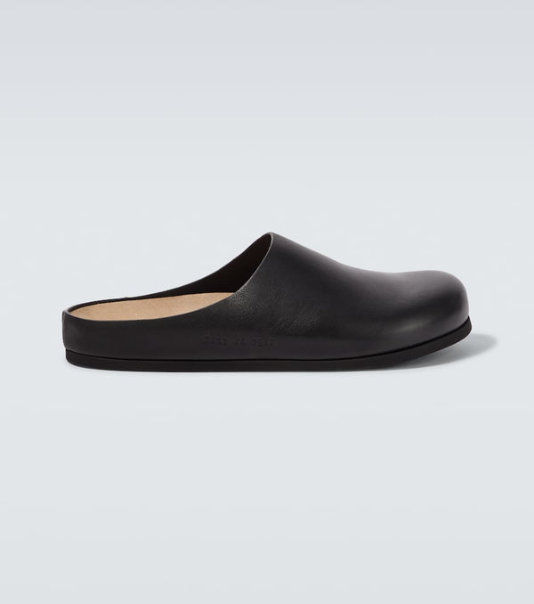Common Projects Leather clogs