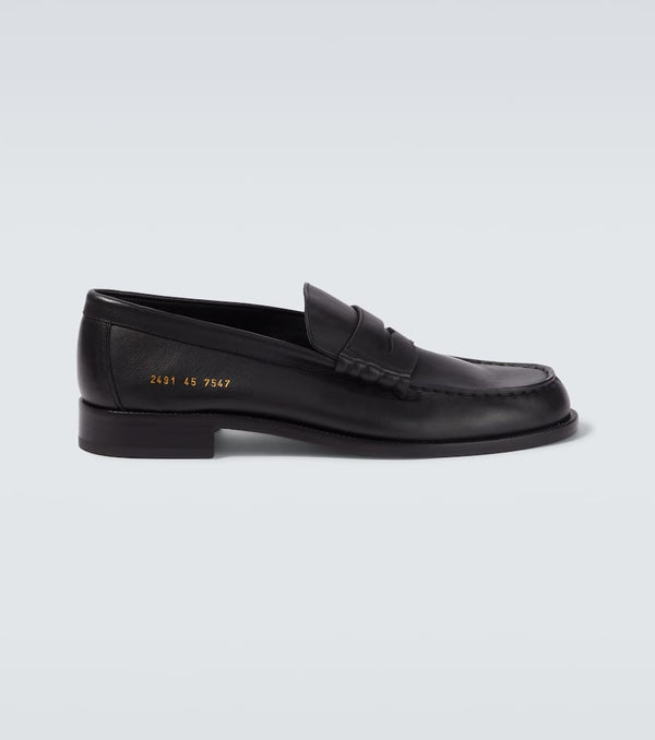 Common Projects Leather penny loafers