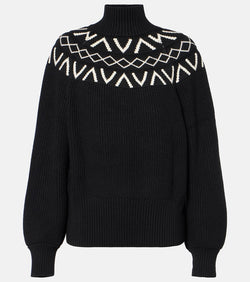 Varley Marcie Fair Isle turtleneck sweater