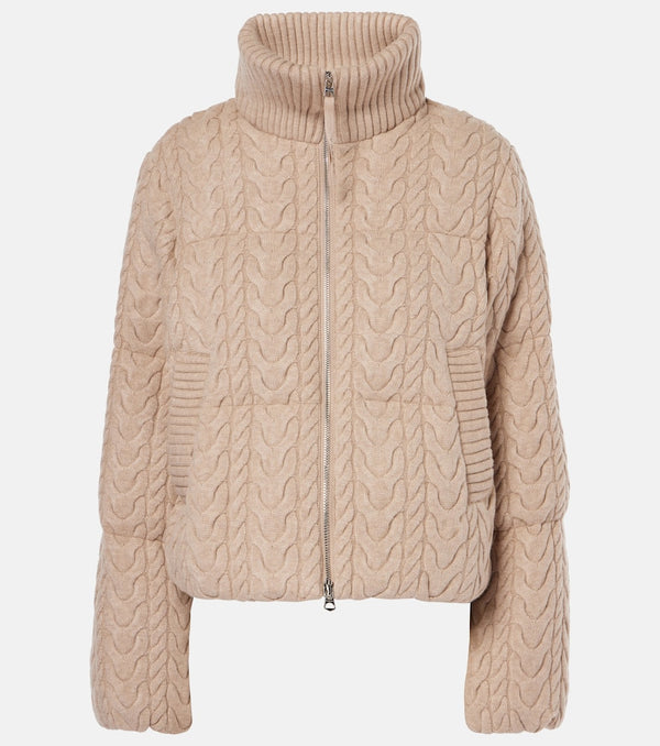 Varley Reggie cable-knit jacket