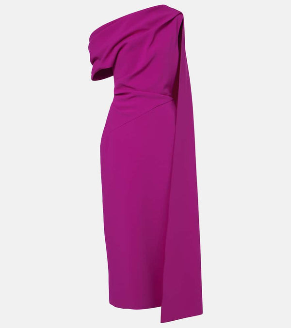 Roksanda Maite draped crêpe gown