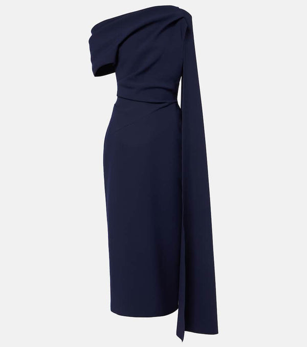 Roksanda Maite draped crêpe gown