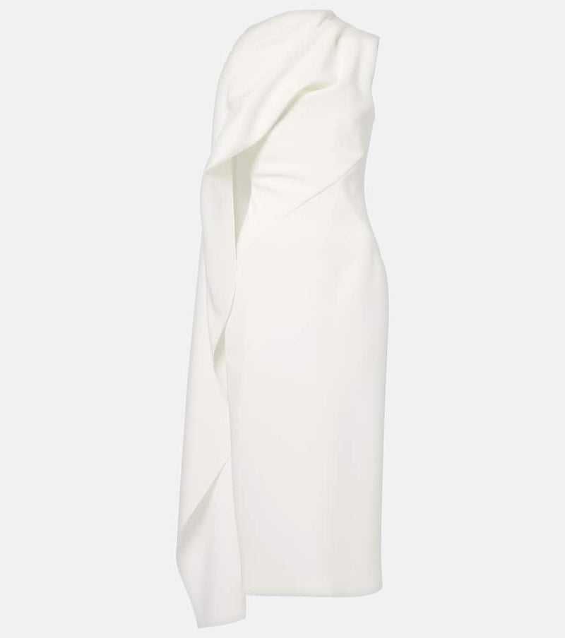 Roksanda Bridal Edith draped crepe midi dress