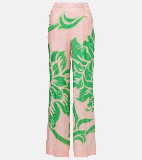 Etro Printed straight pants