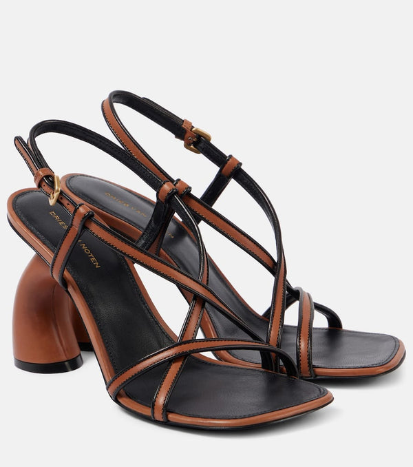 Dries Van Noten 95 leather sandals