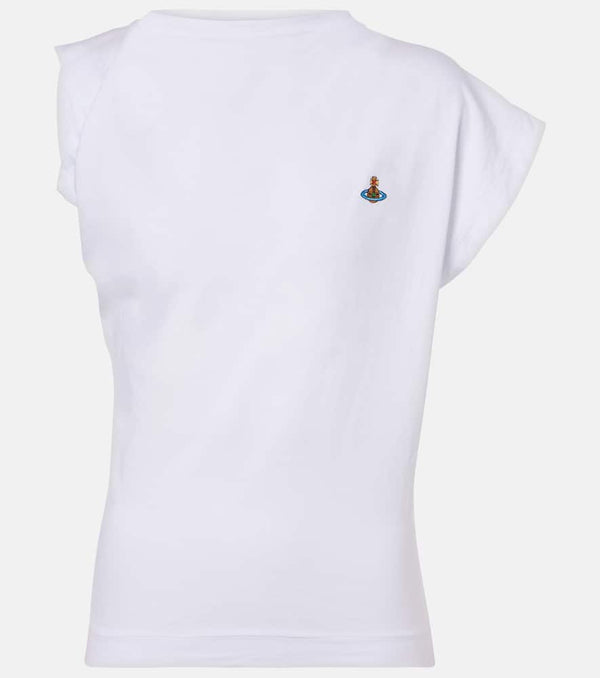 Vivienne Westwood Hebo asymmetric cotton jersey T-shirt