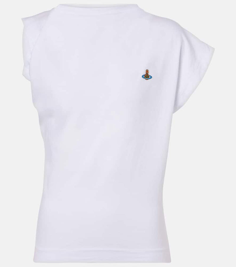 Vivienne Westwood Hebo asymmetric cotton jersey T-shirt