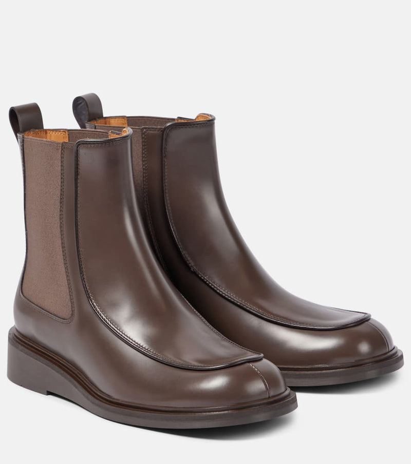 Tod's Brushed leather Chelsea boots