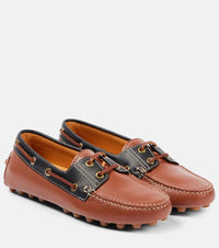 Tod's Gommino Bubble leather boat shoes